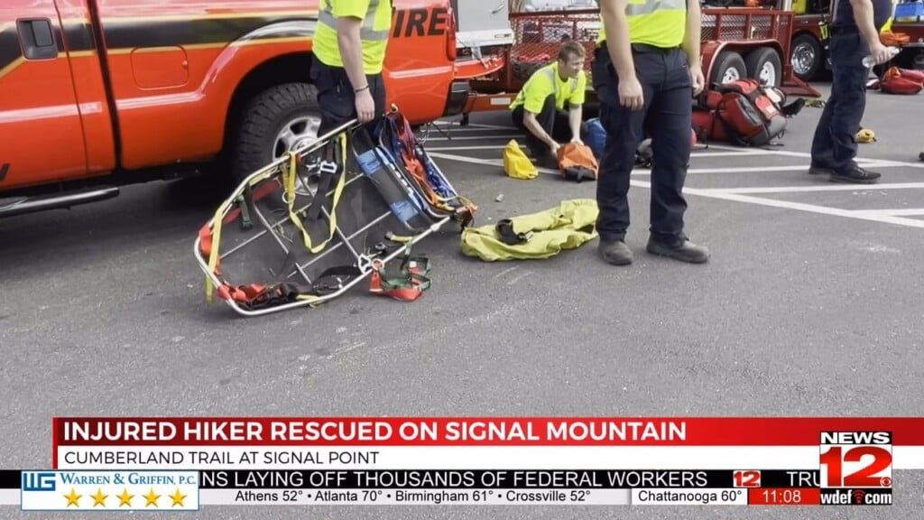 Injured Hiker Rescued On Signal Mountain