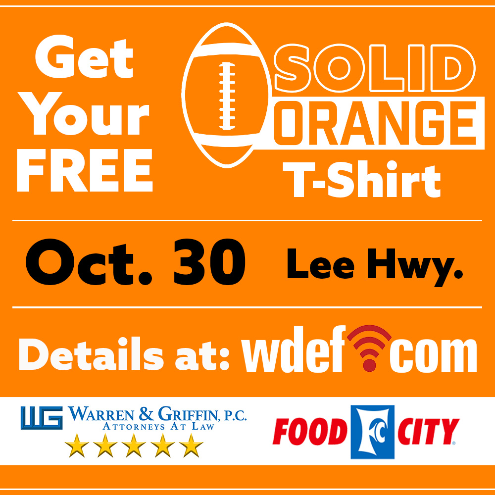 Solid Orange Drive-Thru, Thursday October 30, Lee Highway Food City
