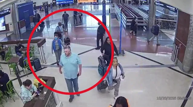 Billy Joe Cagle In Atlanta Airport