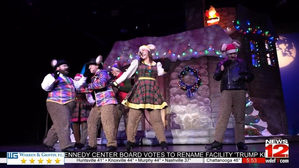 Behind The Curtain Dollywood Christmas Shows