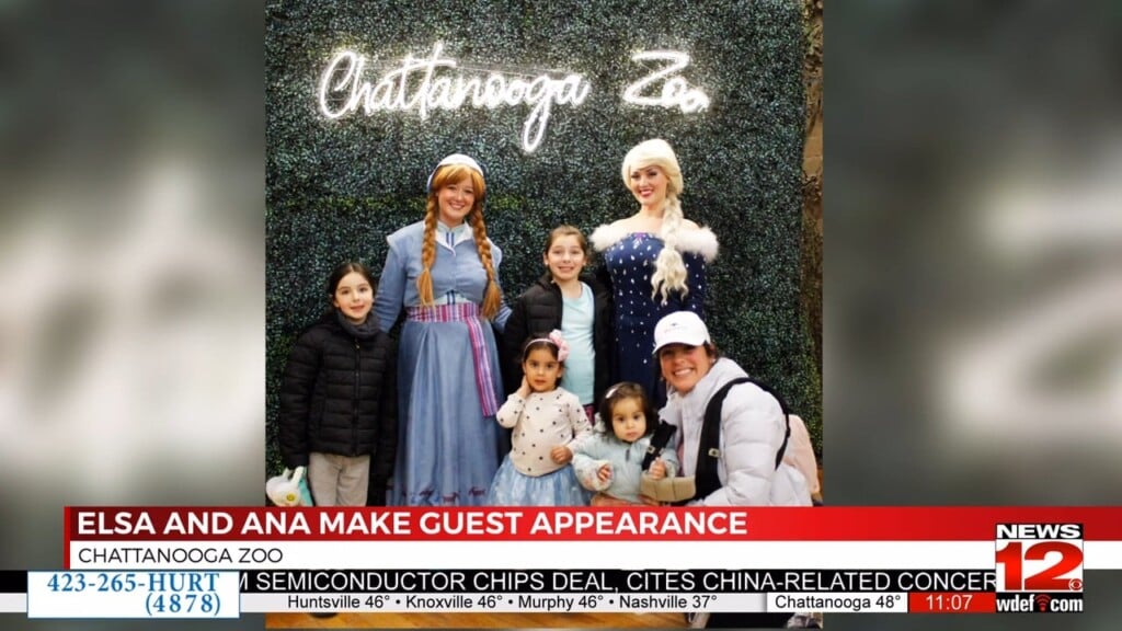 Chattanooga Zoo Welcomes Special Guests From Disney Animation’s Frozen