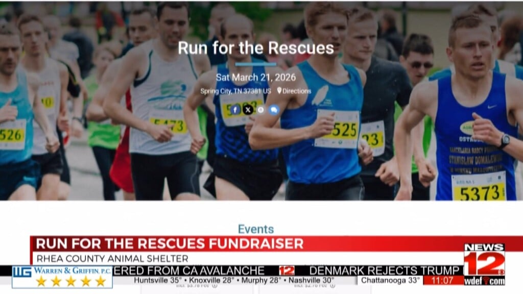 Rhea County Animal Shelter Hosts Run For The Rescues Fundraiser