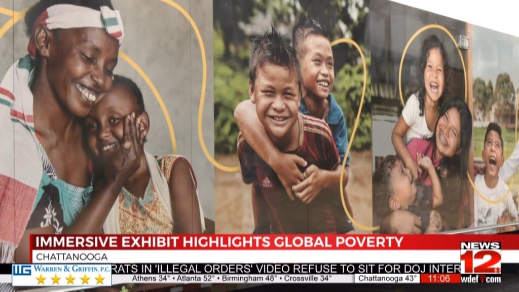 Immersive Exhibit Highlights Global Poverty
