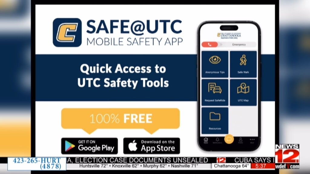 Utc Launches New Campus Safety App