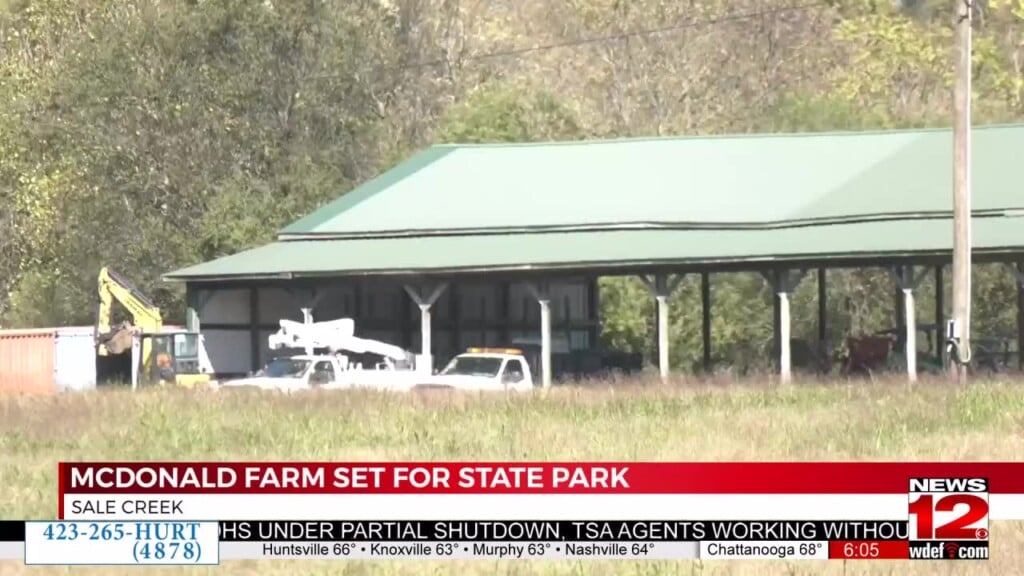 Mcdonald Farm Set For State Park