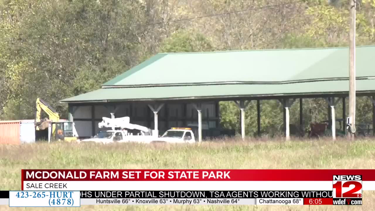 wdef.com - Robert Hanley - McDonald Farm Set For State Park