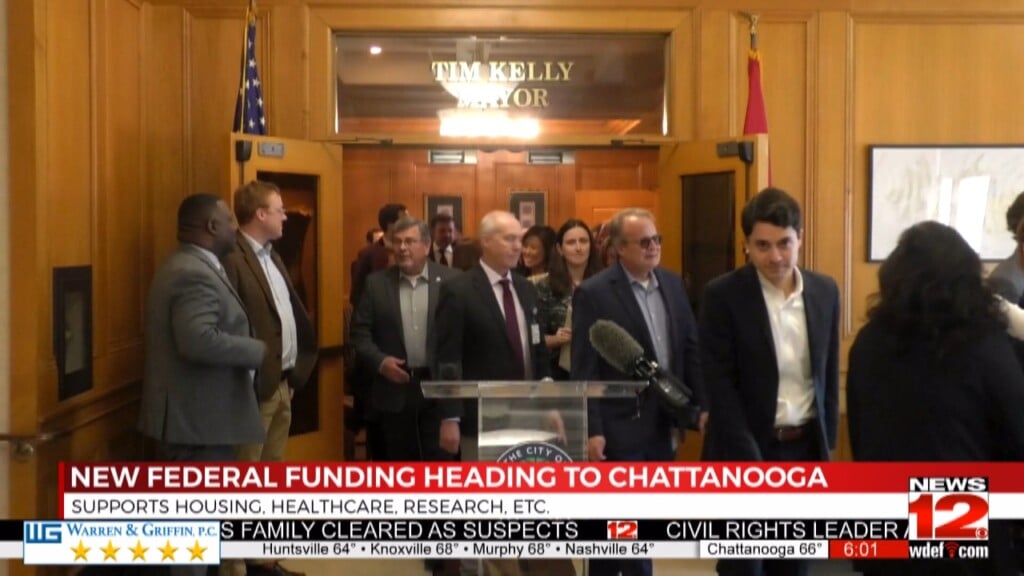Chattanooga Leaders Highlight New Federal Funding For Major City Projects
