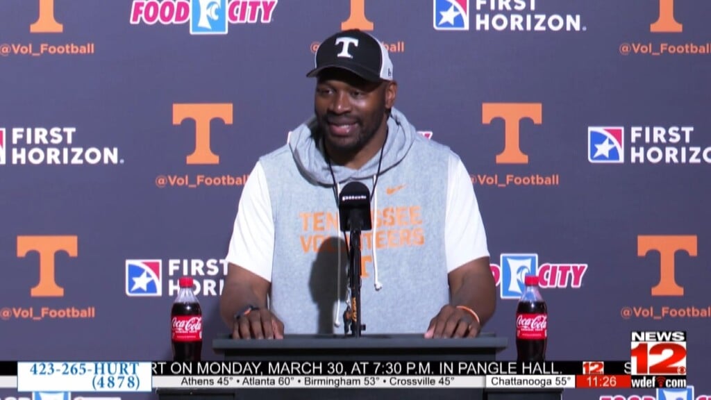Vols Assistant Andrew Jackson Must Fill In For 'voice Of God' This Spring