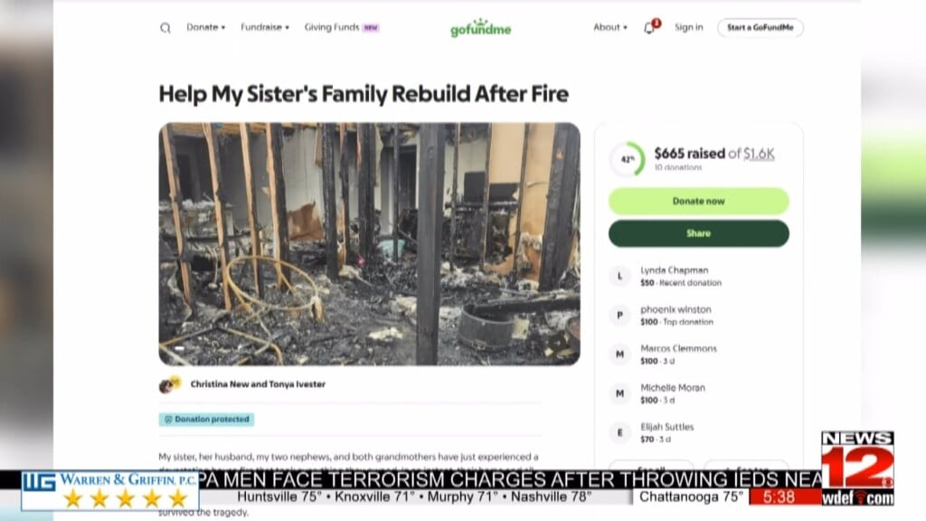 Family Seeks Support After House Fire