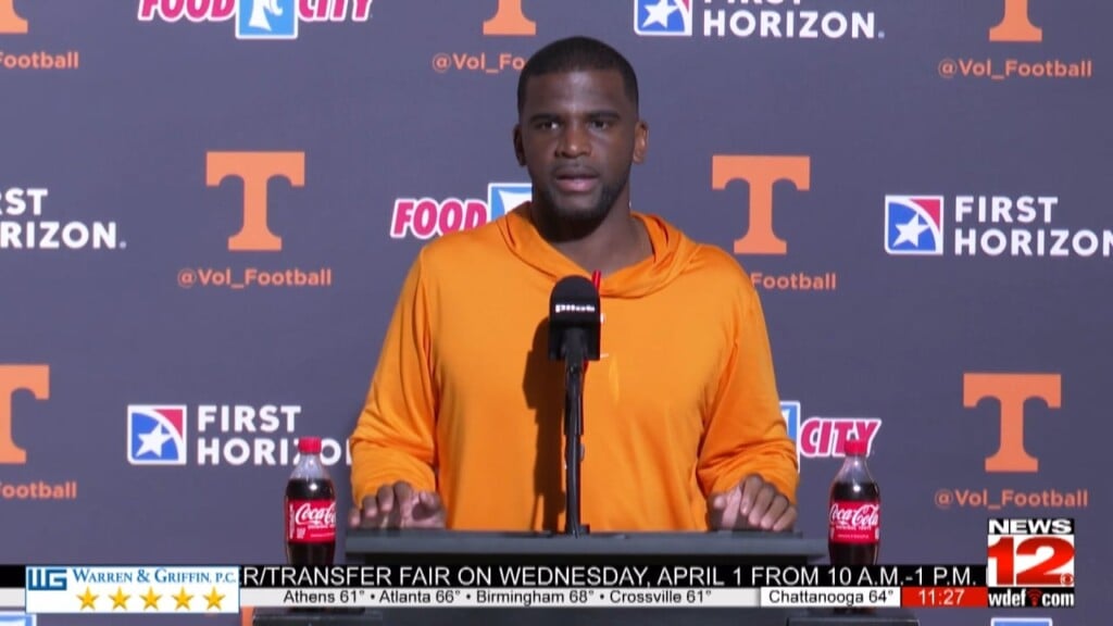 Vols Receivers Coach Likes The Depth At His Position Group