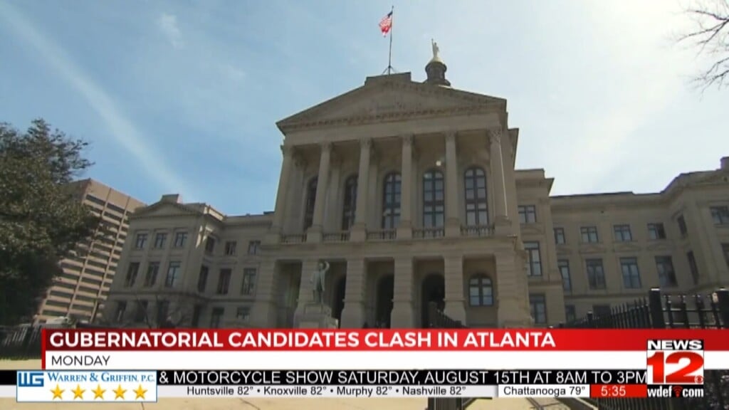Rivals Clash At Georgia Gubernatorial Debate