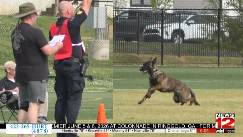 K 9 Teams Compete In Regional Trials In Chattanooga