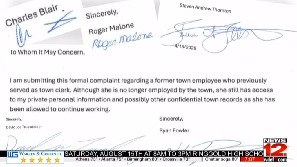 Complaint Filed In Cohutta Over Former Town Clerk’s Alleged Continued Involvement