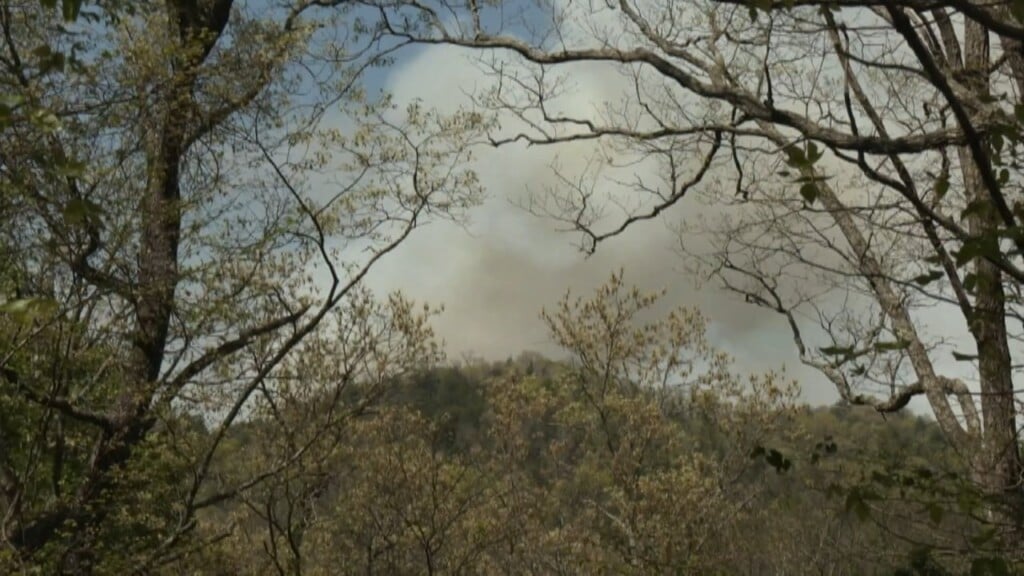 Wildfire Grows Rapidly In Remote Terrain