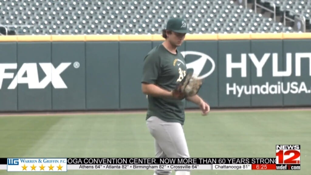 A's First Baseman And Baylor Grad Nick Kurtz Experiences Mini Homecoming In Atlanta