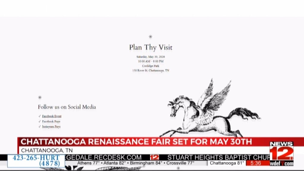 Chattanooga Renaissance Faire Launches May 30th