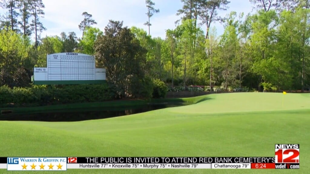 Dalton State Golf Coach Ben Rickett Got A Chance To Caddy At The Masters