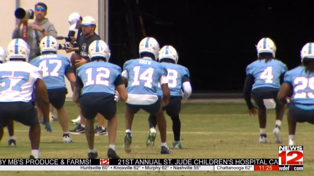 Titans Draft Picks Not Allowed To Practice On The First Day Of Rookie Minicamp