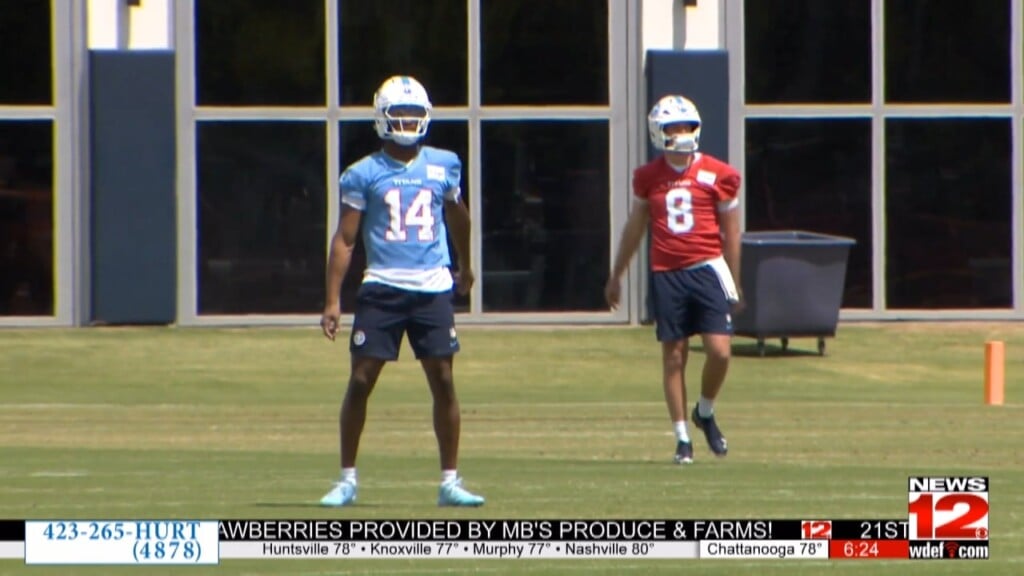 Titans Have High Hopes For Rookie Receiver Carnell Tate