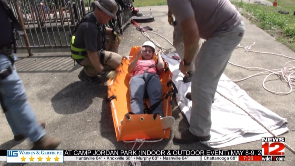 Workers Learn "confined Space Entry And Rescue" At Chattstate