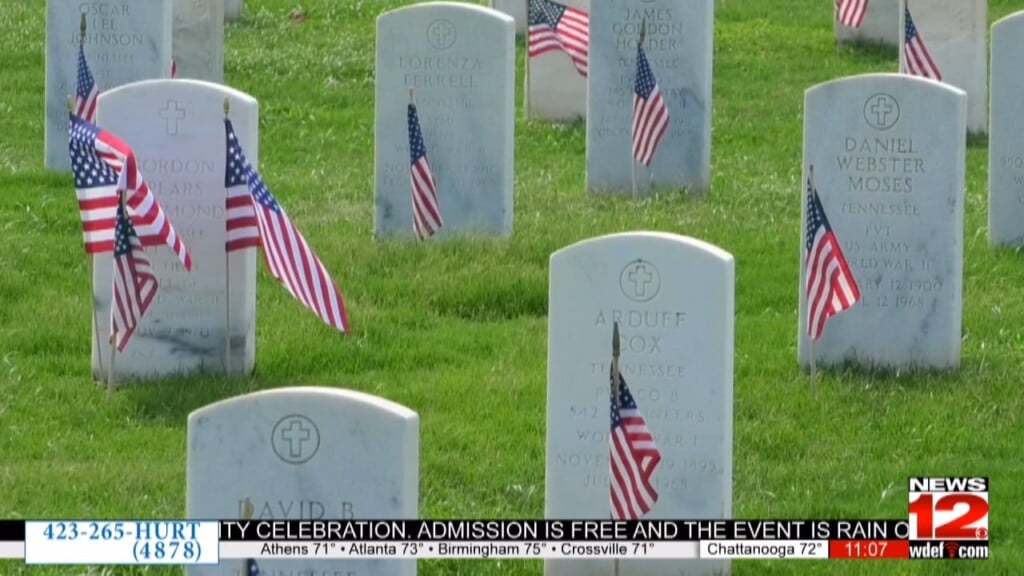 Volunteers Needed For Flag Retirement At Chattanooga National Cemetery