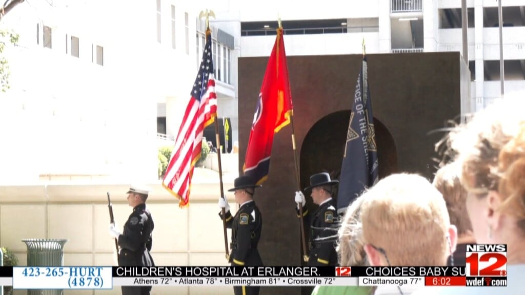 Family Of Fallen Hamilton County Deputy Given Proclamation, Assurance Of Help At Law Enforcement Memorial Ceremony