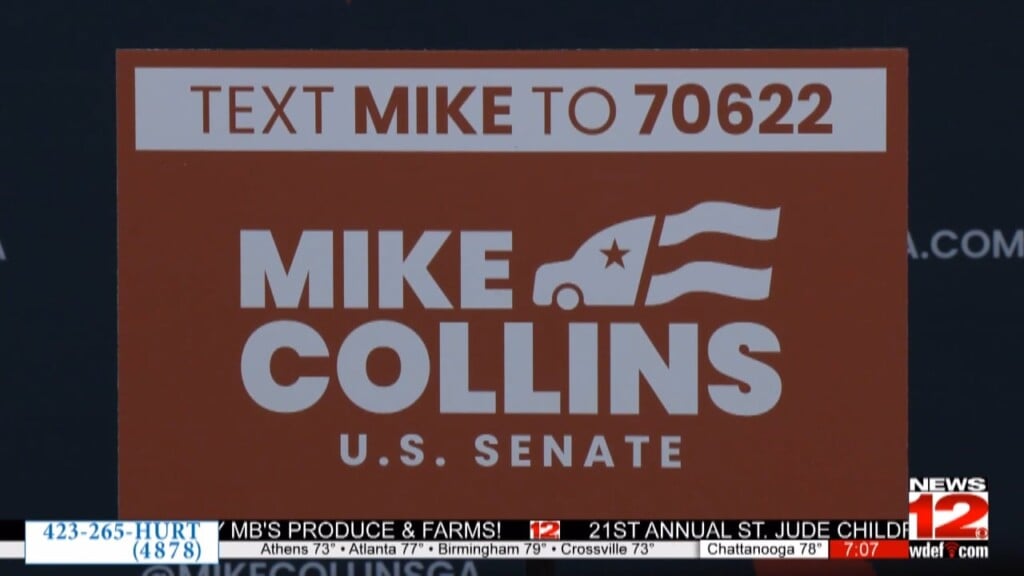 Collins Campaigns Ahead Of Primary
