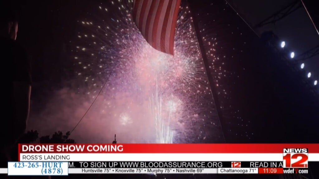 Drone Show To Celebrate Nation's 250th Anniversary In Chattanooga