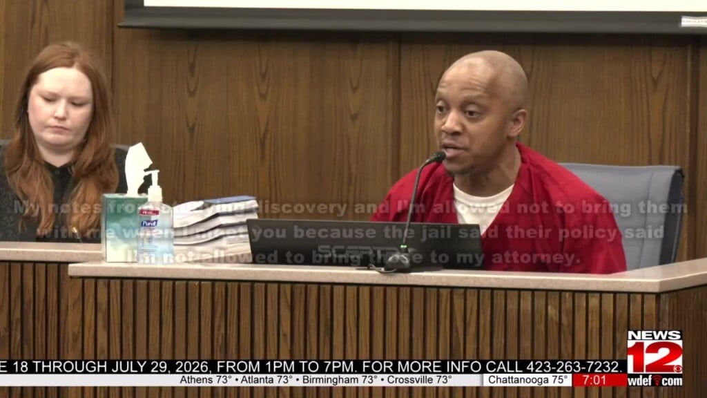 Goodine Claims He's Not Being Allowed To Exchange Legal Materials With Attorney In Jail