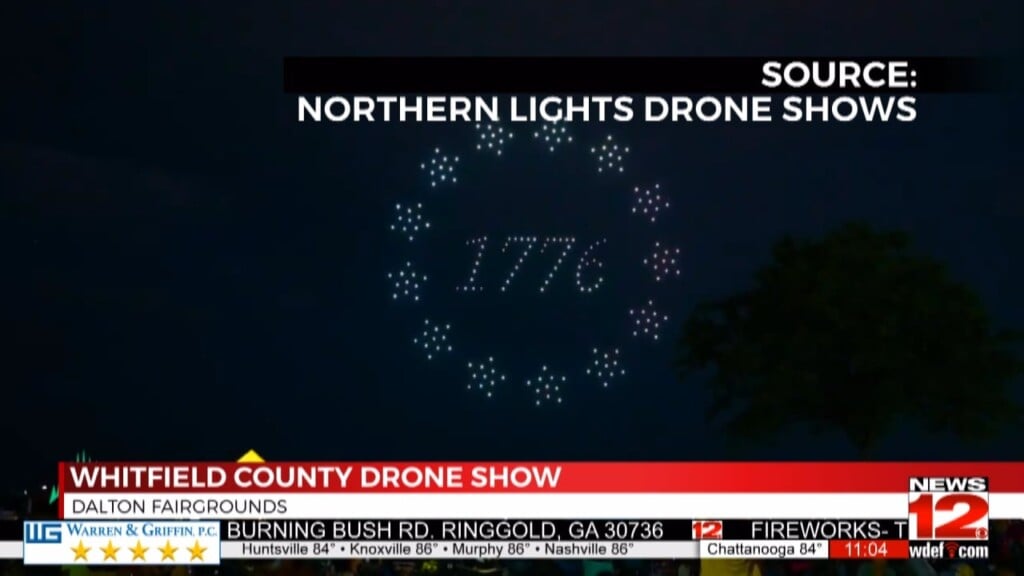 Whitfield County Invites The Community To First Fourth Of July Drone Show