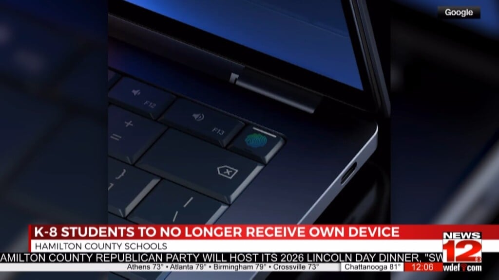 Hamilton County Schools Will No Longer Issue Students In Grades K 8th Grade Individual Laptops.