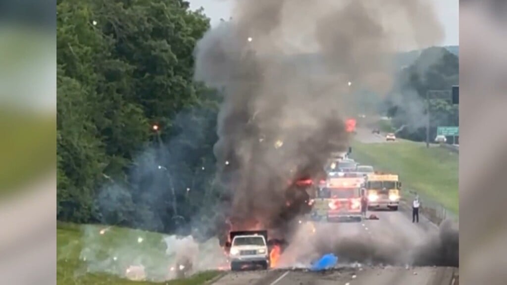 Cfd Responds To Fireworks Going Off Inside The Back Of A Burning Vehicle