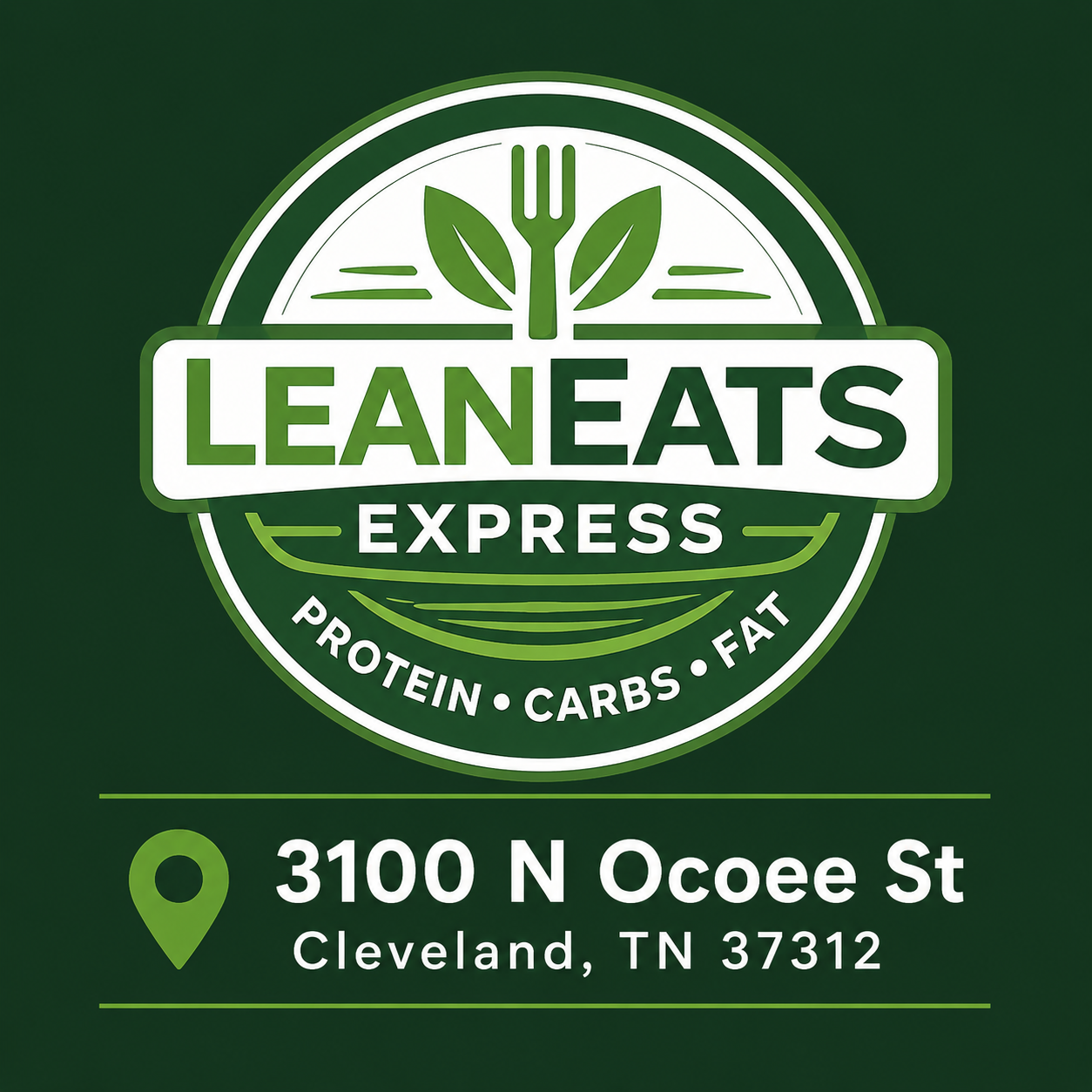 Lean Eats Express Logo Lean Eats Express