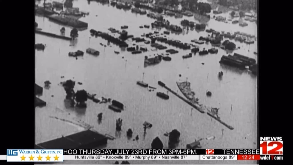 Then And Now: 1917 Flood