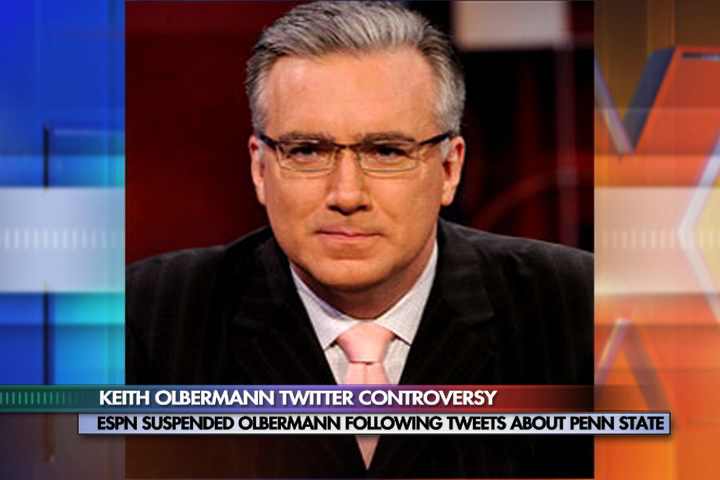 Keith Olbermann Twitter Controversy - WFXB