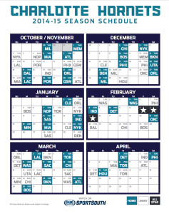 Charlotte Hornets Schedule 2022 Charlotte-Hornets-Schedule-2014-2015.Jpg - Wfxb