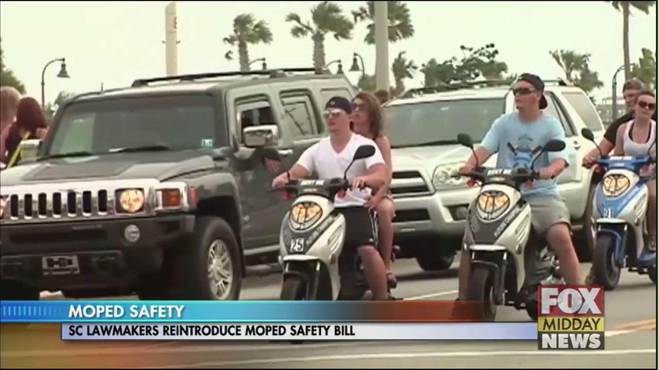 Moped drivers could face stricter laws in South Carolina WFXB