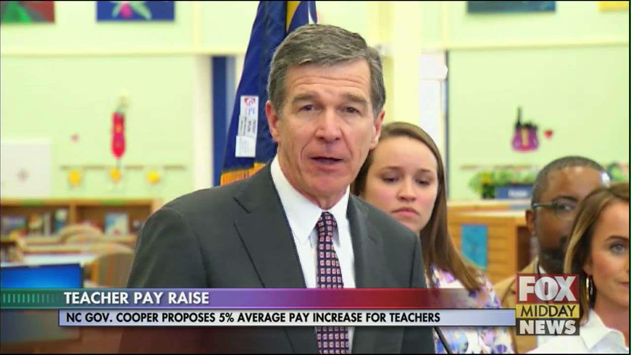 Gov. Cooper outlines plan to raise NC teacher pay WFXB