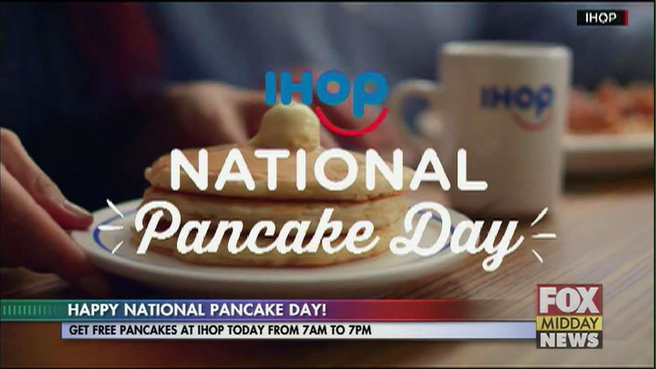 Get your free pancakes at IHOP on National Pancake Day! WFXB