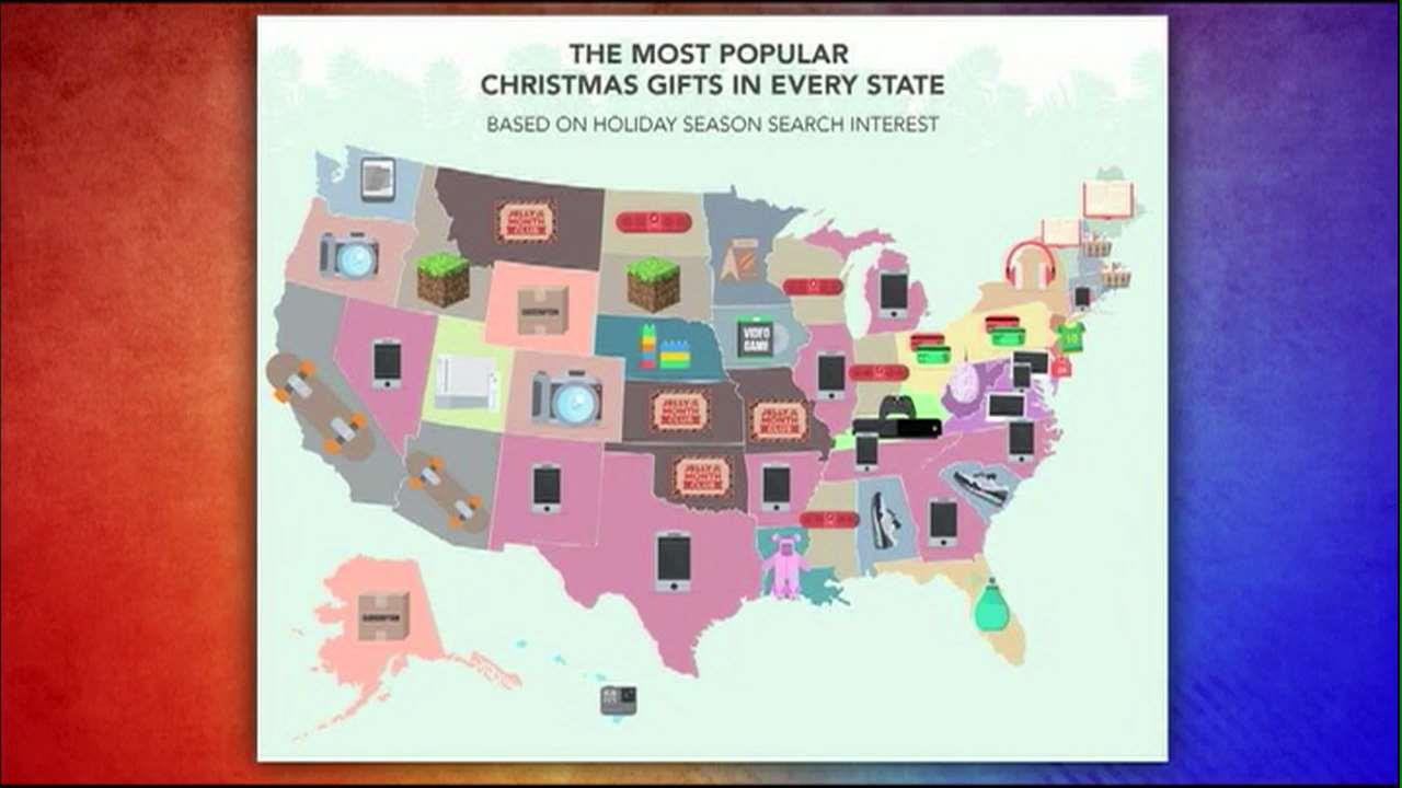 The Most Popular Christmas Gift In Each State WFXB