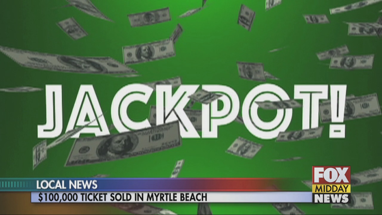 Winning 100 000 Lotto Ticket Sold In Myrtle Beach Wfxb