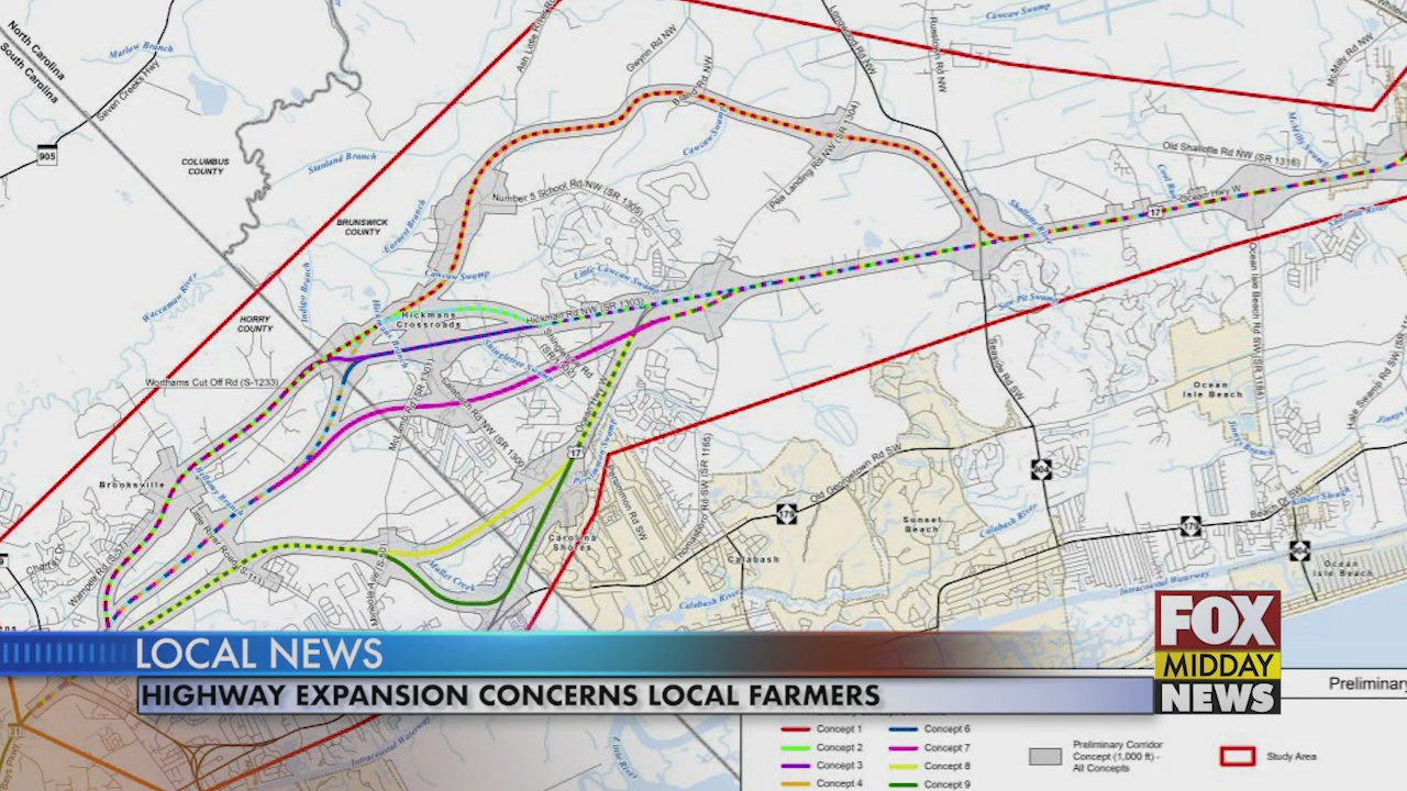 Farmers Concerned Over Highway 31 Extension - WFXB