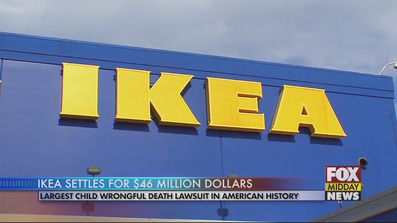Ikea Settles Lawsuit for 46 Million Dollars WFXB
