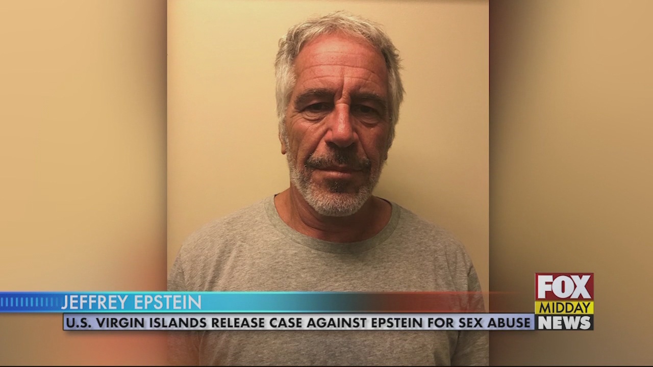 Epstein Charged With Sexual Abuse in U.S. Virgin Islands - WFXB