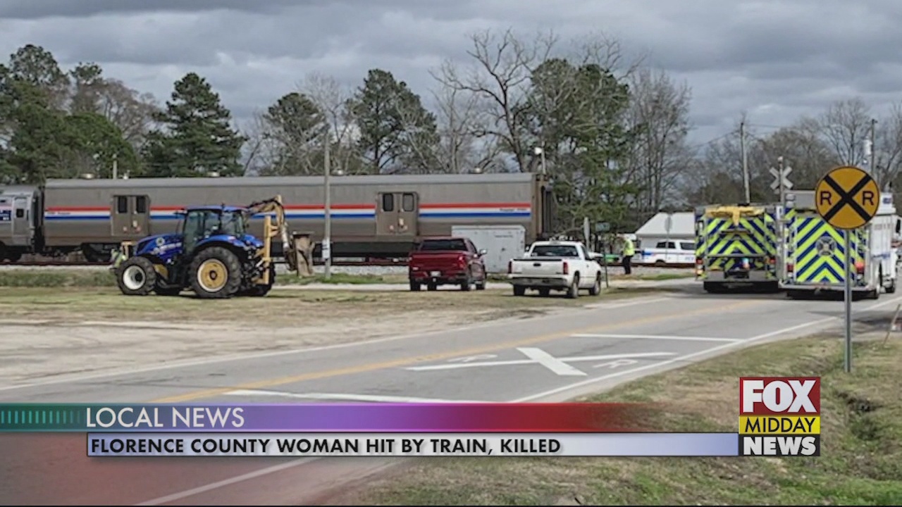 Florence County Woman Hit, Killed by Train - WFXB
