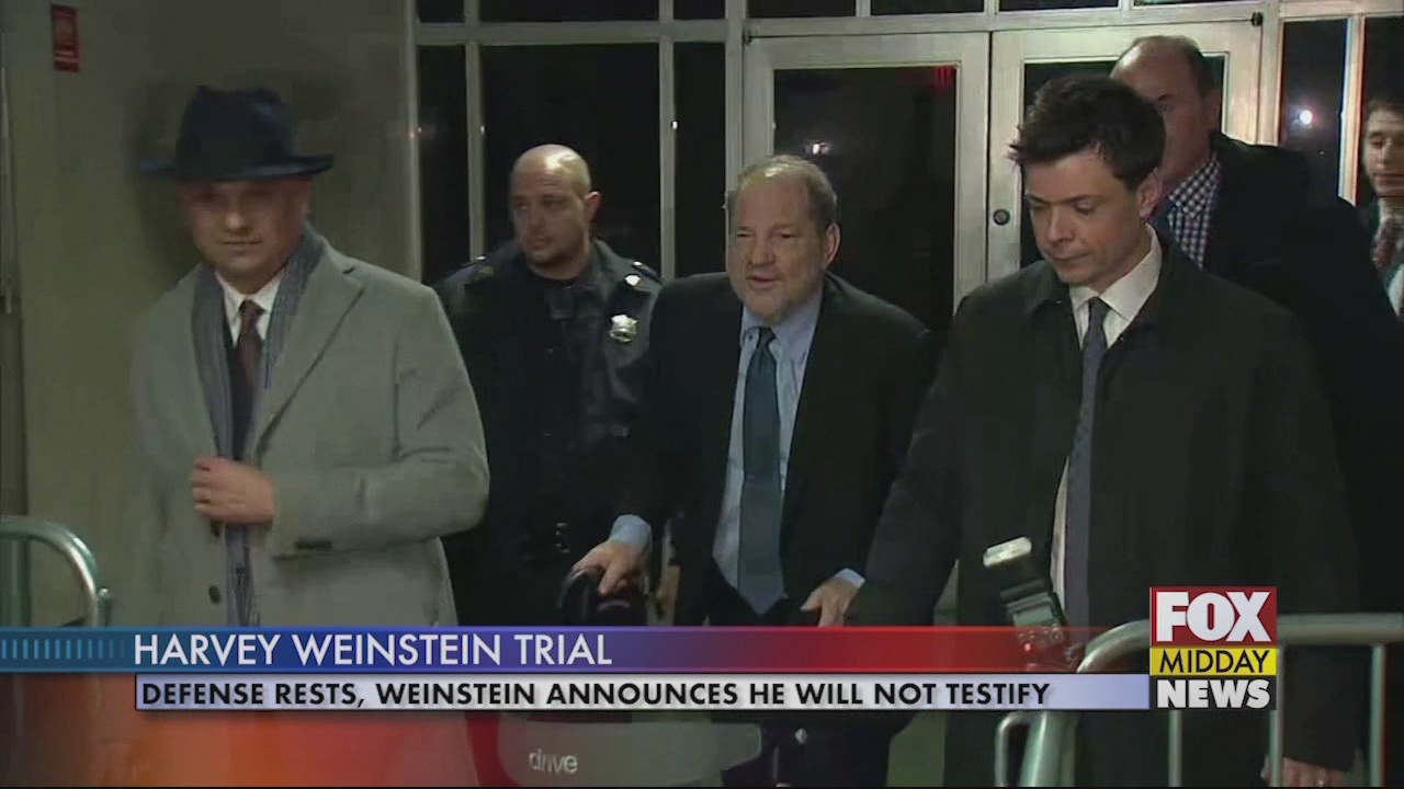 Defense in Harvey Weinstein's Trial Finally Rests - WFXB