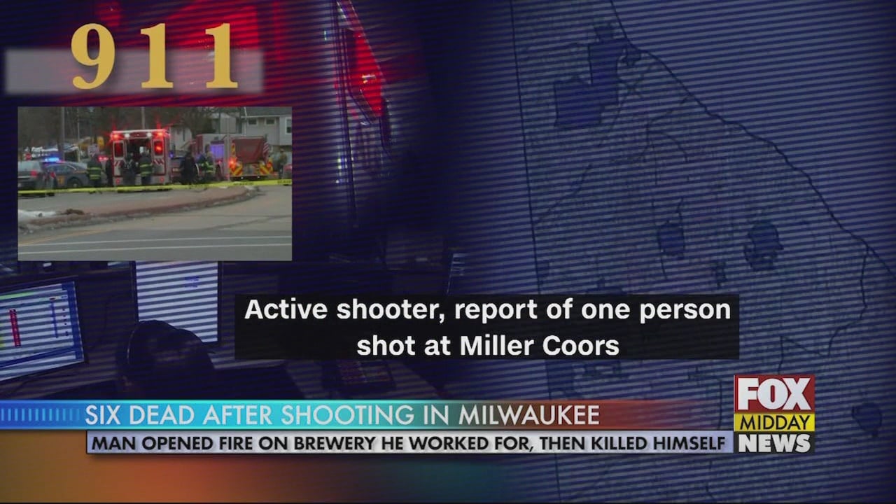 Six Killed In Mass Shooting At Milwaukee Brewery - WFXB