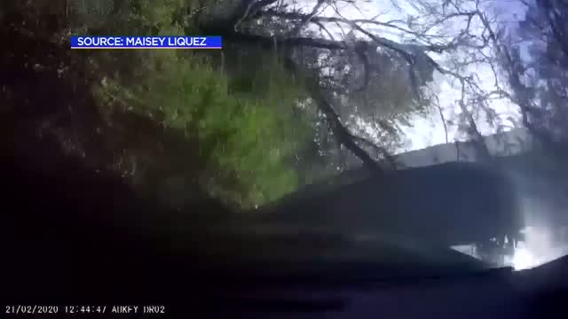 Dash Camera Captures Dramatic Crash