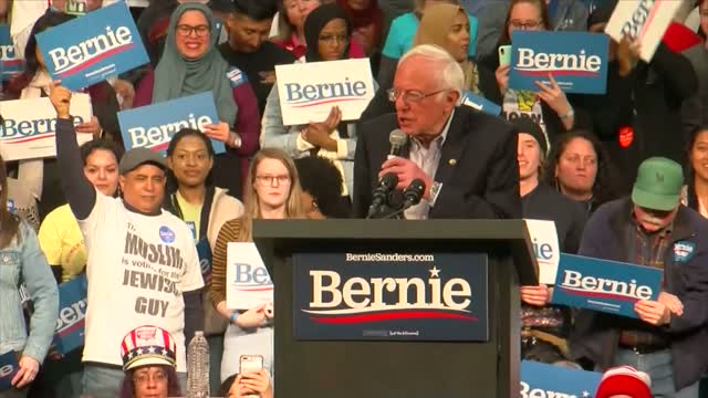 Sanders Rallies While Klobuchar Endorses Biden