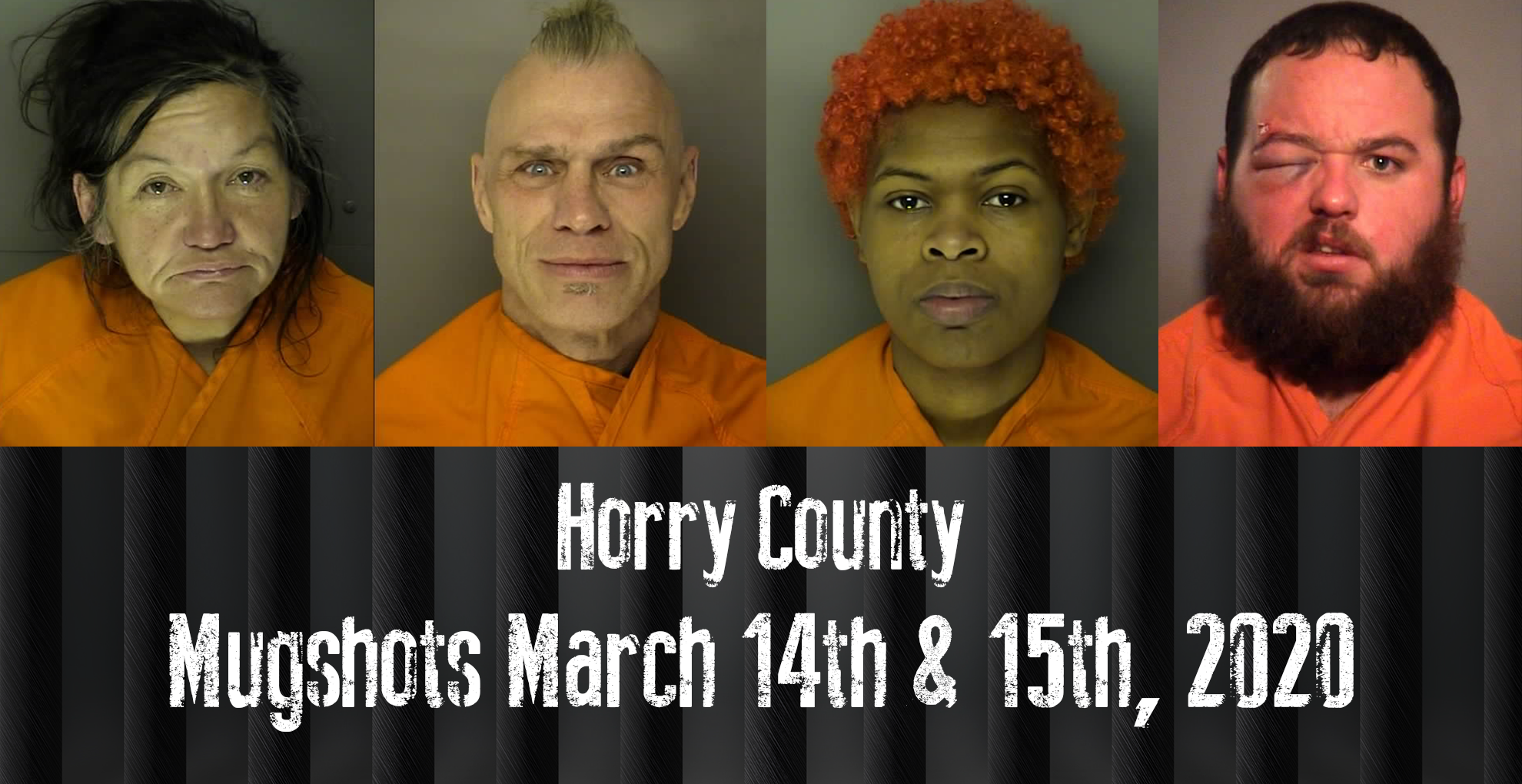 Mugshots March 14th and 15th, 2020 - WFXB